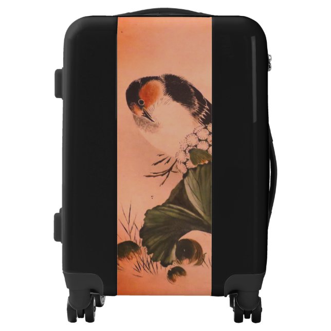 DIY CUSTOMIZABLE JAPANESE PRINT ROLLING SUITCASE (Front)