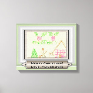 DIY Customizable Photo or Art Frame Canvas Print
