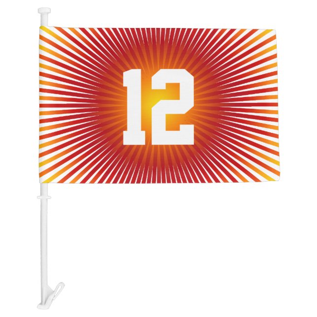 DIY - Customize your monogram, image, & ideas Car Flag (Front)