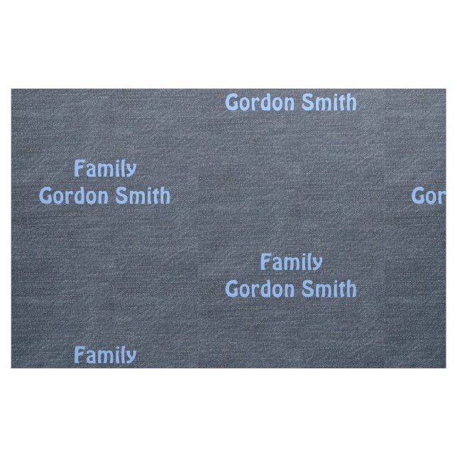 DIY - Customize your text, image, colors & ideas Fabric (Fat Quarter)