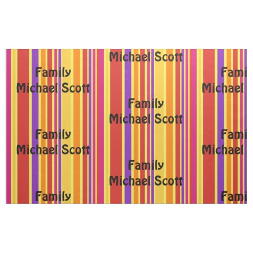 DIY - Customize your text, image, colors & ideas Fabric