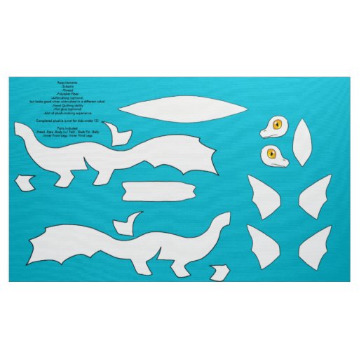 dragon stuffed animal pattern