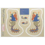 DIY Cut &amp; Sew Luttrell Psalter Squirrel Fabric