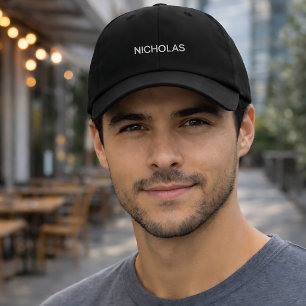 DIY Dad Hat Custom Text, Name, Monogram