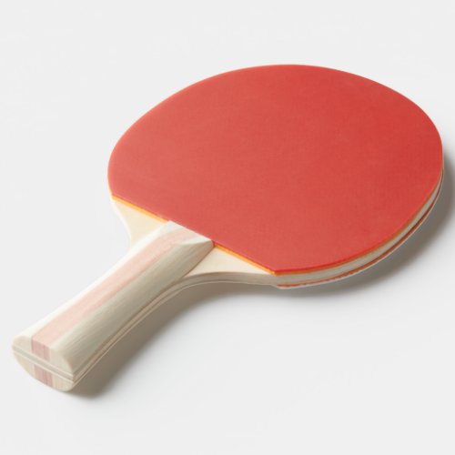 DIY DESIGN IT YOURSELF Red Rubber Back Ping_Pong Paddle