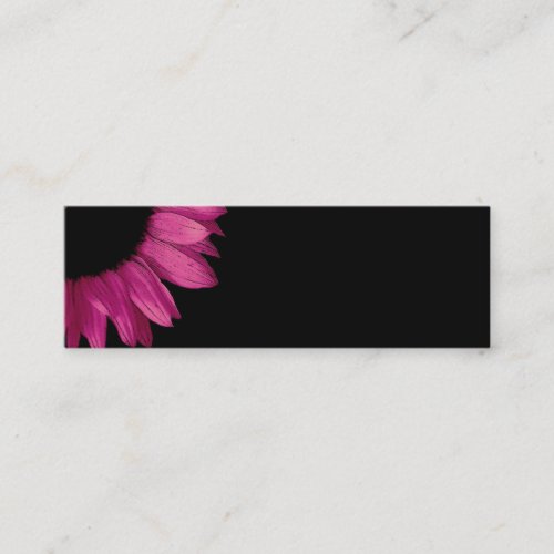 DIY Design Your Own Colored Sunflower Calling Card