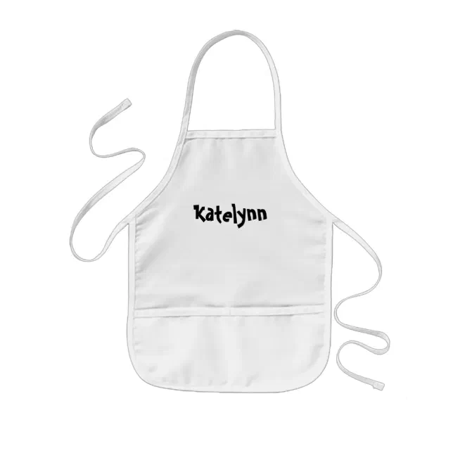 Leaf & Heart Personalized Chef Aprons for Toddlers, Kids and Adults