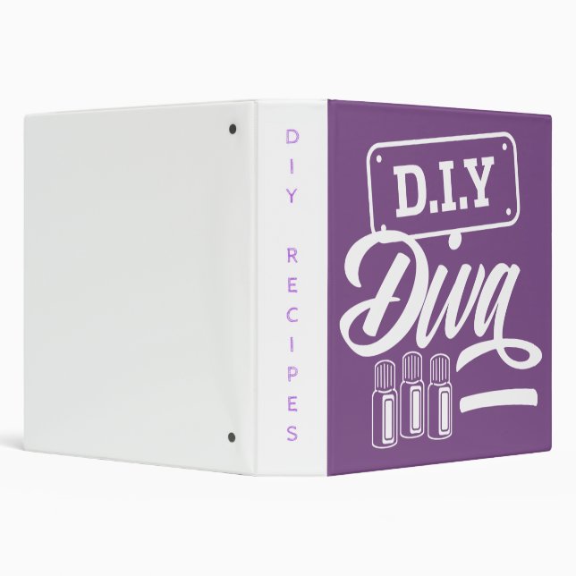 DIY Diva 3 Ring Binder (Background)