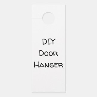 DIY DOOR HANGER