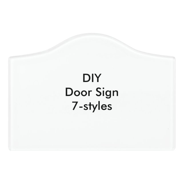 DIY Door Signs (Small Crest Front)