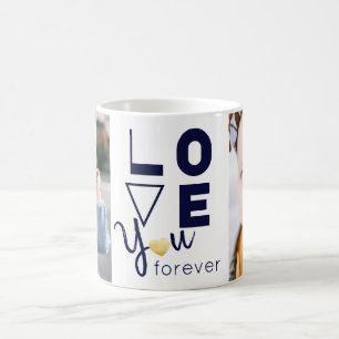 DIY Double Family Photo Love You Mug