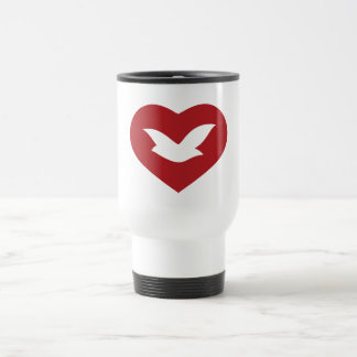 DIY DOVE OF PEACE TRAVEL Mug