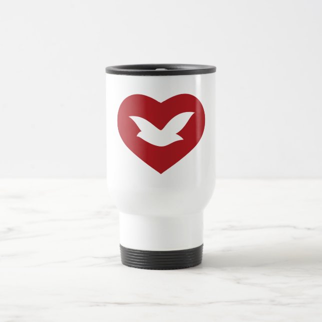 DIY DOVE OF PEACE TRAVEL Mug (Center)