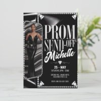 DIY Elegant Prom Send Off Photo Graduation
