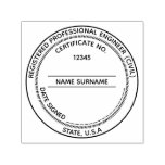 DIY Engineer Professional LLC seal CUSTOM Self-inking Stamp
