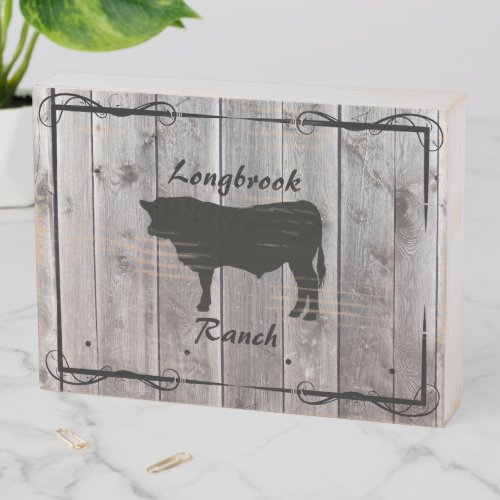 DIY Farm Ranch Stable Barnwood Design Key Rack 3 Wooden Box Sign