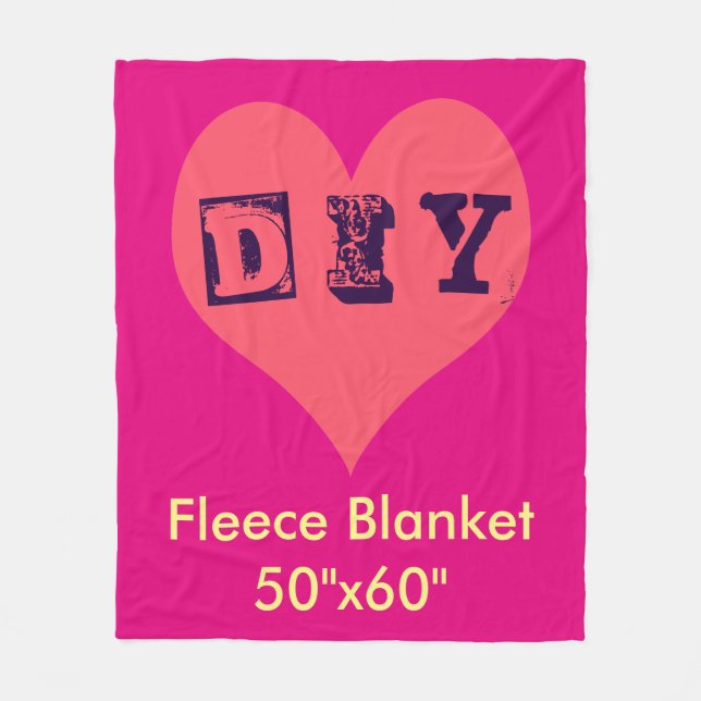 DIY - Fleece Blanket (Front)