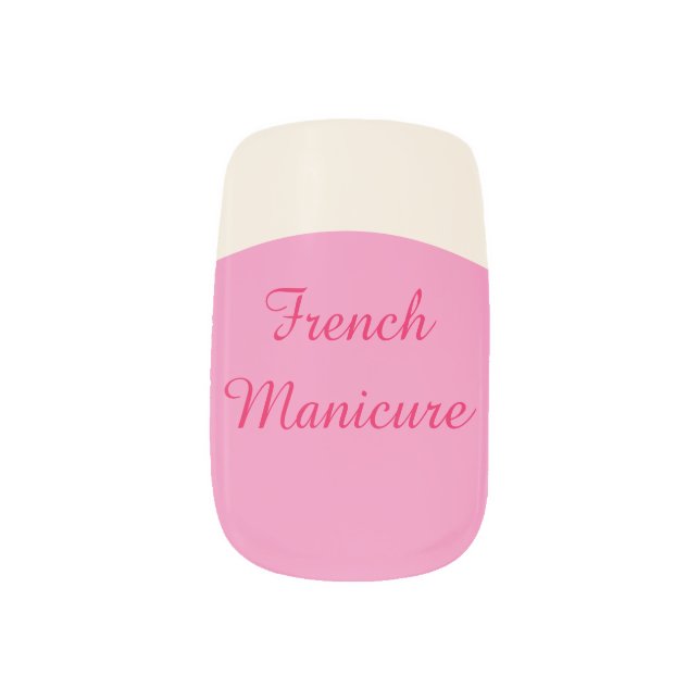 DIY ~ French Manicure Nail Art (Left Thumb)