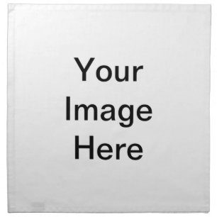 DIY Gift, Upload Image, Add Text and Color :) Cloth Napkin