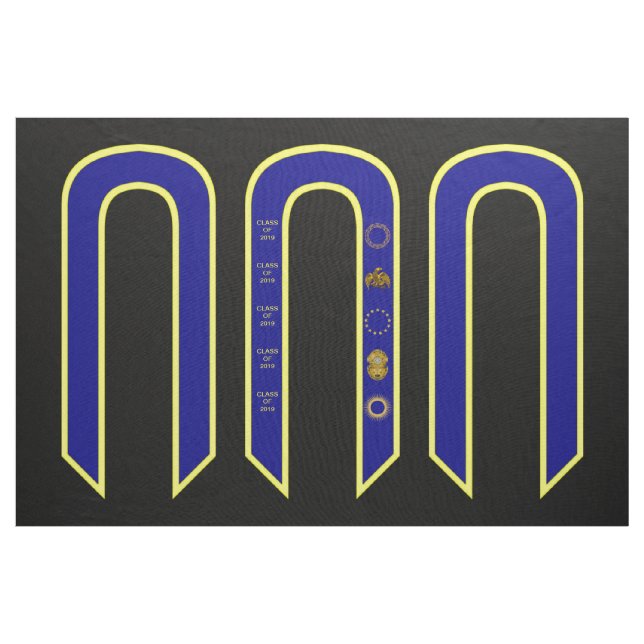 DIY Graduation Sash Cut-Outs Fabric (Yard)