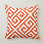 DIY Greek Key Pattern Custom Throw Pillow
