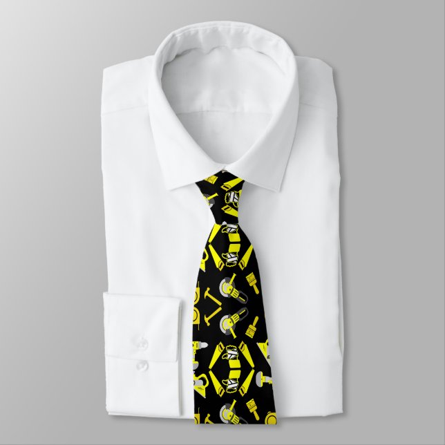 DIY handyman Gifts UK Neck Tie (Tied)