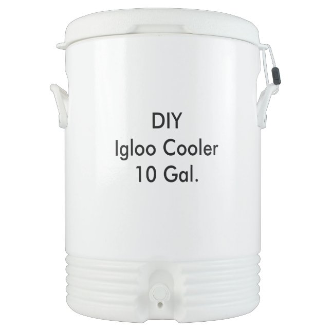 DIY Igloo Cooler (Front)