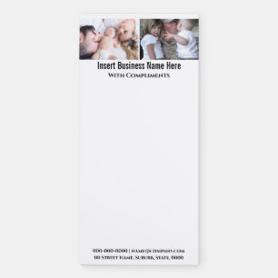 DIY instagram 2 photo family forces personalize Magnetic Notepad