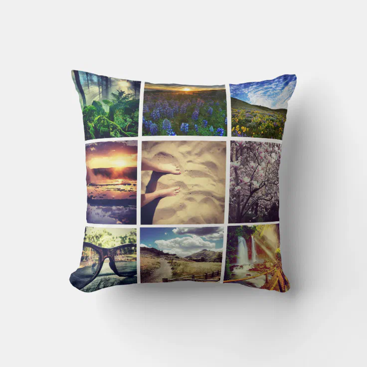 DIY Instagram Throw Pillow | Zazzle