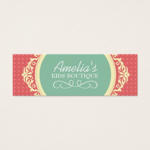 DIY - Kids Boutique Hang Tags Business Card Templates