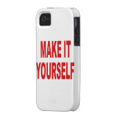 DIY Make It Yourself Custom iPhone 4 Case (Back Left)