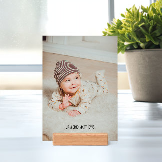 DIY Mini Print & Holder |Custom Photo, Text