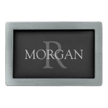 monogram belt buckle