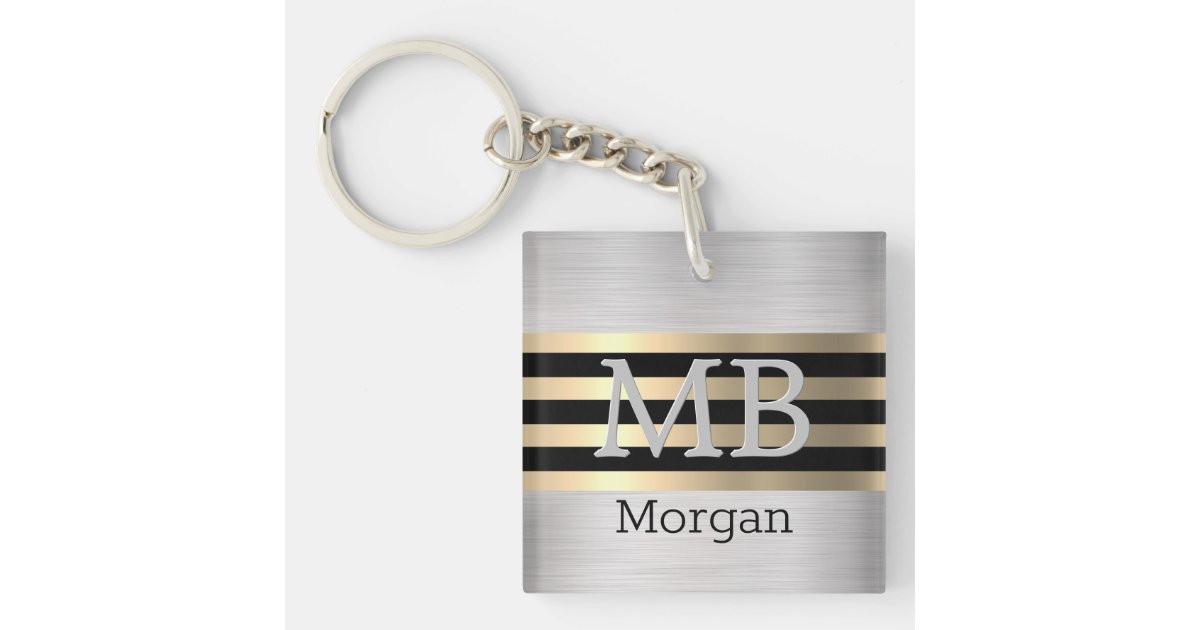 Personalized Initial Keychain, Custom Letter Keychain, Rose Gold Custom  Keychain, Gold Custom Keychain, Butterfly Charm Keychain, Initials 