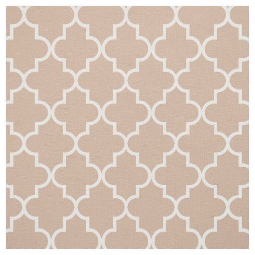 DIY Moroccan Tiles Pattern Custom Fabric