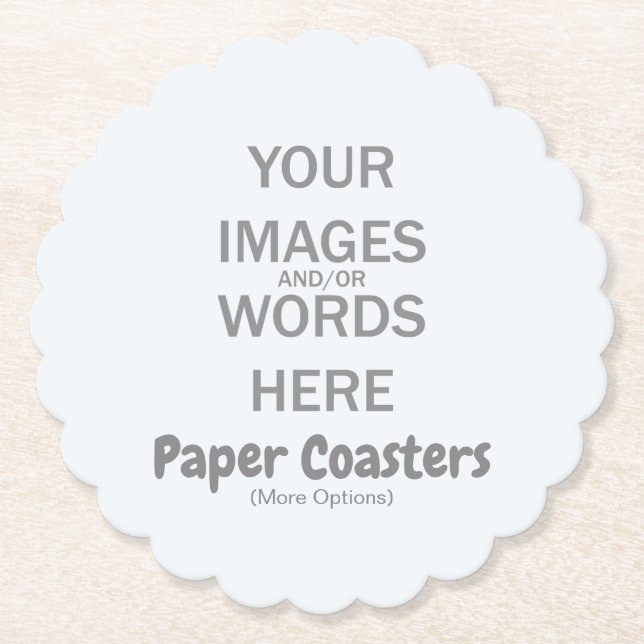 DIY - PAPER COASTER (Front)