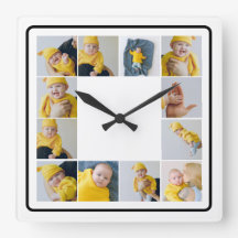 DIY Personalized 12 Photo Collage Template