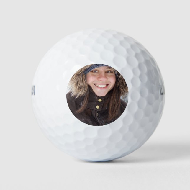 DIY personalized custom Golf Balls (Front)