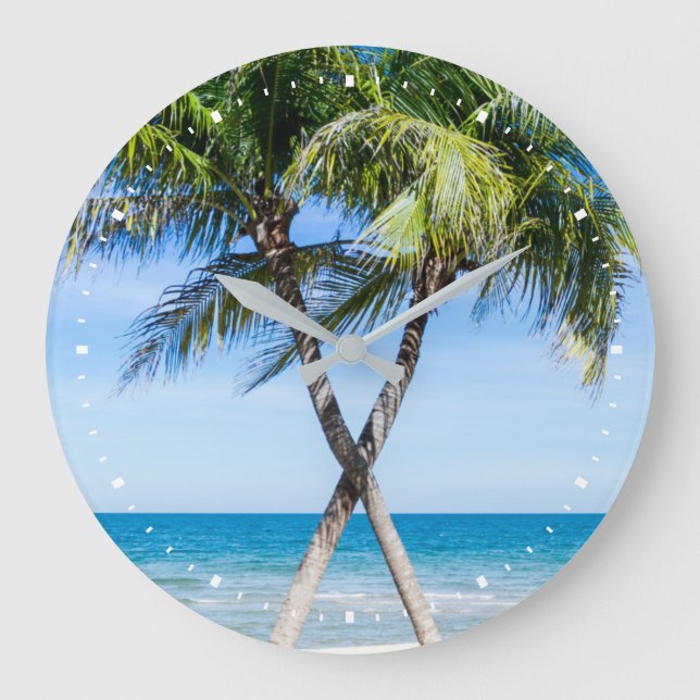 DIY Personalized Photo Template Large Clock (Front)