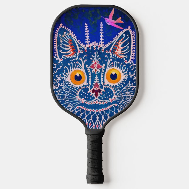 DIY PICKLEBALL PADDLE CAT MOON THEMED W/ LOVE  (Front)