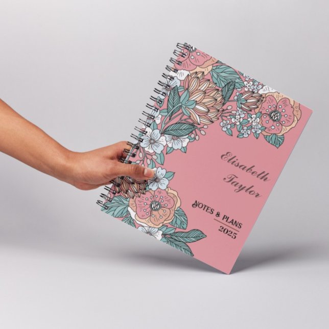 DIY Pink Floral Planner: Your Personalized Study  Planner (DIY Pink Floral Planner: Your Personalized Study Companion

)