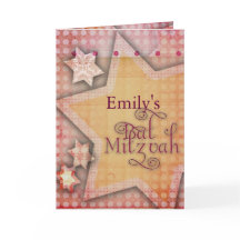 DIY Polka Dot Colorful Bat Mitzvah design