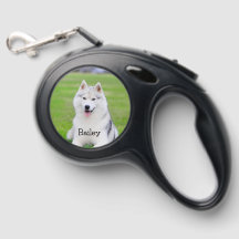 DIY Retractable Dog Leash | Custom Photo and Text