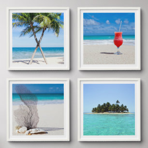 DIY Set of Four Custom Photo Tile