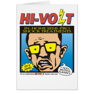 DIY Shock Treatments Cards