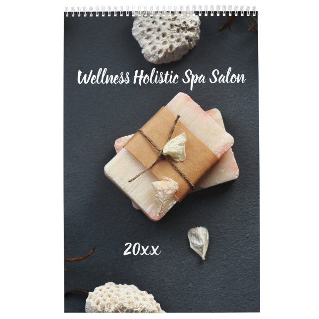 DIY spa salon homemade products with year Calendar (Cover)