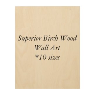 DIY Superior Birch Wood Wall Art