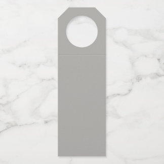 DIY template ADD text image set of SIX Bottle Hanger Tag