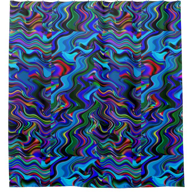 DIY upload your PHOTO IMAGE TEXT Shower Curtain (Front)