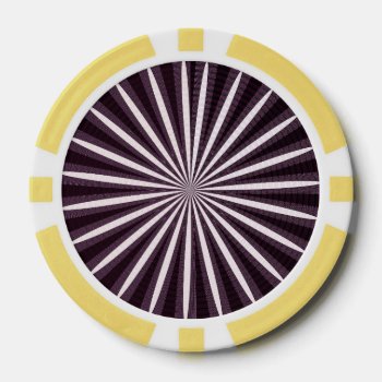 Diy Use Drop Down Menu 15 Stripes Colors Choices Poker Chips by 2sideprintedgifts at Zazzle